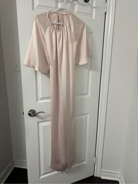 H&M Pale Blush Pink Maxi Dress